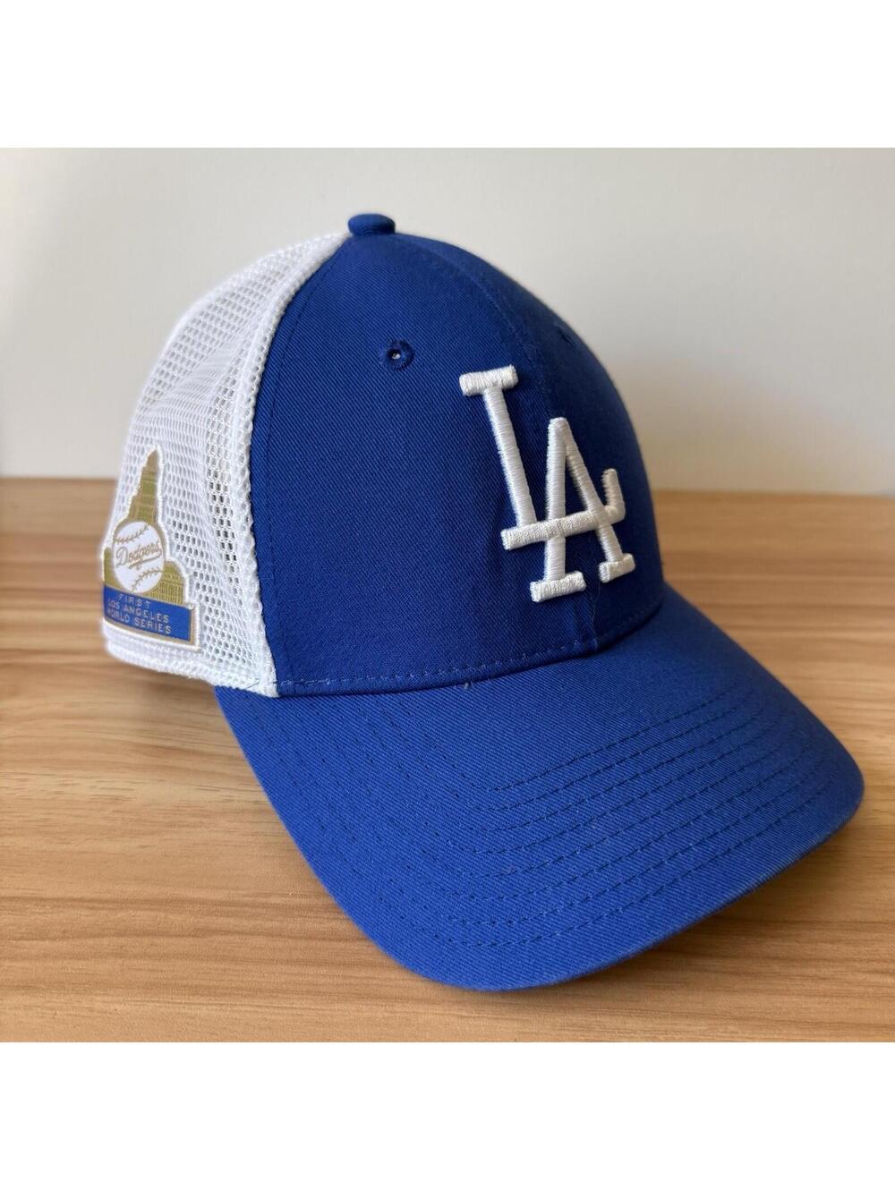 Los Angeles Dodgers Trucker Cap Hat One Size Fanatics World Series Men’s